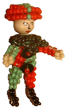 Getzemer Narr -Ohrring